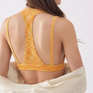 UO Carina Strappy Sweater Cropped Top